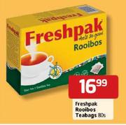 Freshpak Rooibos Teabags-80s
