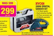 Ryobi 200W Orbital Sander Kit-Per Kit