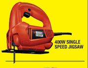 Black & Decker 400W Single Speed Jigsaw