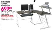 Cambridge L-Shape Workstation Each