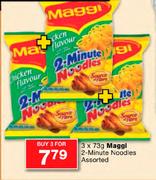 Maggi 2-Minute Noodles Assorted-3 X 73g