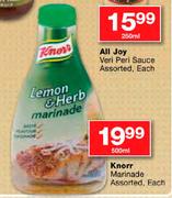 Knorr Marinade Assorted-500ml Each