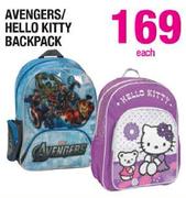 Avengers/Hello Kitty Backpack-Each