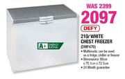 Defy White Chest Freezer-210Ltr(DMF470)