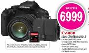 Canon 550D Starter Bundle