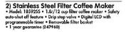 Stainless Steel Filter Coffee Maker(18592SS)