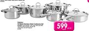 Tissolli 12 Piece Stainless Steel Cookware Set