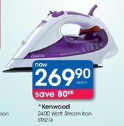 Kenwood 2400 watt Steam Iron (ST6216)-Each