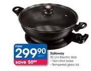 Safeway 32cm Electric Wok-Each