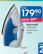 Kenwood 1400 Steam Iron (ST389)-Each