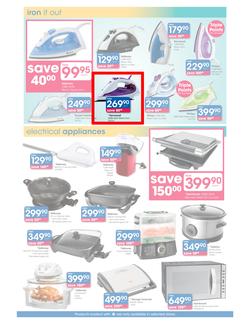 Clicks : Home & Electrical Savings (25 Sep - 27 Oct 2013), page 7