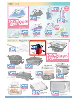 Clicks : Home & Electrical Savings (25 Sep - 27 Oct 2013), page 7