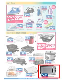 Clicks : Home & Electrical Savings (25 Sep - 27 Oct 2013), page 7
