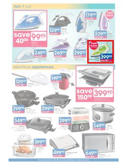 Clicks : Home & Electrical Savings (25 Sep - 27 Oct 2013), page 7