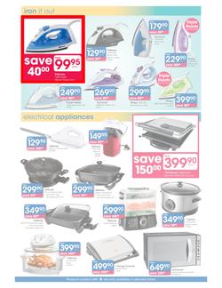 Clicks : Home & Electrical Savings (25 Sep - 27 Oct 2013), page 7