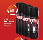 Axe Deodorant-5x200ml