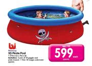 Bestway 3D Pirate Pool-274cm(w)x76cm(d) Each