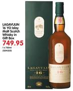 Lagavulin 16 Yo Islay Malt Scotch Whisky In Gift Box-1X750ml
