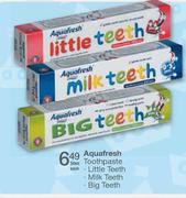 Aquafresh Toothpaste Little Teeth/Milk Teeth/Big Teeth-50ml