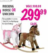 Rocking Horse Or Unicorn-Each