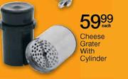 Cheese Grater With Cylinder