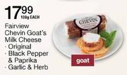 Fairview Chevin Goat's Milk Cheese-100g