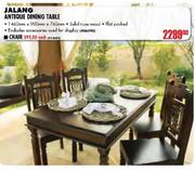 Jalang Antique Dining Table-1460mm x 900mm x 760mm