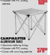 Campmaster Aluminium Table