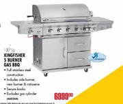 Kingfisher 5 Burner Gas Bbq 