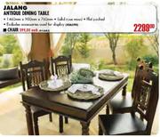 Jalang Antique Dining Chair Each
