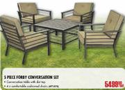 5 Piece Forby Conversation Set Per Set 