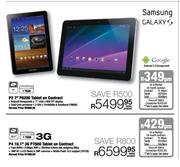 Samsung Galaxy 3G P4 10.1" P7500 Tablet On contract