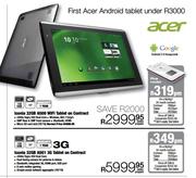 Iconia 32GB A501 3G Tablet On Contract