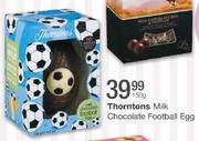 Thorntons Milk Chocolate Football Egg-150gm