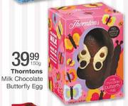 Thorntons Milk Chocolate Butterfly Egg-150gm