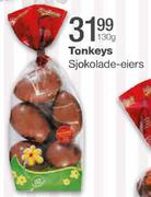 Tonkeys Sjokolade-eiers-130gm
