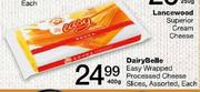 Dairybelle Easy Wrapped Processed Cheese Slices Assorted Each-400g