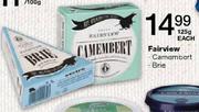 Fairview (Camembert,Brie)-125g Each
