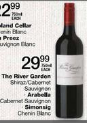The River Garden Shiraz/Cabenet Sauvignon-750ml Each