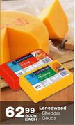 Lancewood (Cheddar,Gouda)-900g Each