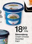 Simonsberg Cream Cheese Assorte Each-230g  