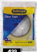 Sellotape Clear Tape 18mm*50m -Each
