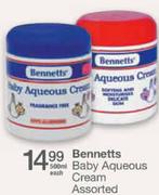 Bennetts Baby Aqueous Cream 500ml-Each