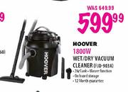 Hoover 1800W Wet/Dry Vacuum Cleaner (FJD-903A)