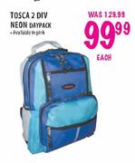 Tosca 2 Div Neon Daypack