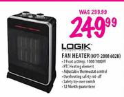 Logik Fan Heater (KPT-2000 602B)