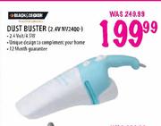 Black & Decker Dust Buster (2.4V NV2400)