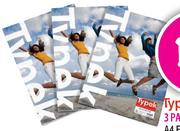 Typek 3 Pack 100 Page A4 Exam Pads-Per Pack