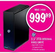 HP 3.5" External Hard Drive-2TB