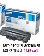 Samsung MLT-D105L Black Toner Extra Yield-each